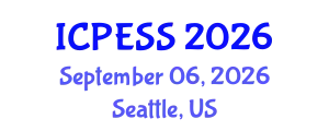 International Conference on Physical Education and Sport Science (ICPESS) September 06, 2026 - Seattle, United States