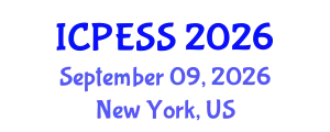 International Conference on Physical Education and Sport Science (ICPESS) September 09, 2026 - New York, United States