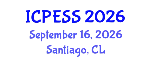 International Conference on Physical Education and Sport Science (ICPESS) September 16, 2026 - Santiago, Chile
