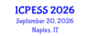 International Conference on Physical Education and Sport Science (ICPESS) September 20, 2026 - Naples, Italy
