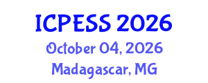 International Conference on Physical Education and Sport Science (ICPESS) October 04, 2026 - Madagascar, Madagascar