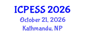 International Conference on Physical Education and Sport Science (ICPESS) October 21, 2026 - Kathmandu, Nepal