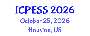 International Conference on Physical Education and Sport Science (ICPESS) October 25, 2026 - Houston, United States