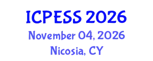 International Conference on Physical Education and Sport Science (ICPESS) November 04, 2026 - Nicosia, Cyprus