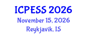 International Conference on Physical Education and Sport Science (ICPESS) November 15, 2026 - Reykjavik, Iceland