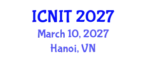 International Conference on Nursing Informatics and Technology (ICNIT) March 10, 2027 - Hanoi, Vietnam