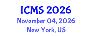 International Conference on Mathematical Sciences (ICMS) November 04, 2026 - New York, United States