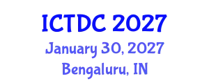 International Conference on Telecommunications and Data Communications (ICTDC) January 30, 2027 - Bengaluru, India