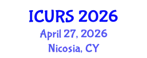 International Conference on Urban and Regional Studies (ICURS) April 27, 2026 - Nicosia, Cyprus