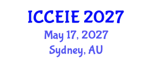 International Conference on Civil, Environmental and Infrastructure Engineering (ICCEIE) May 17, 2027 - Sydney, Australia