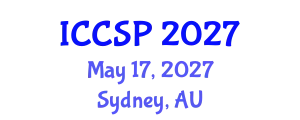 International Conference on Computational and Statistical Physics (ICCSP) May 17, 2027 - Sydney, Australia
