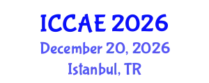 International Conference on Civil Society and Architectural Engineering (ICCAE) December 20, 2026 - Istanbul, Turkey