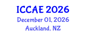 International Conference on Civil Society and Architectural Engineering (ICCAE) December 01, 2026 - Auckland, New Zealand