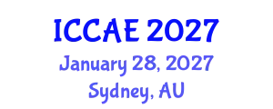 International Conference on Civil Society and Architectural Engineering (ICCAE) January 28, 2027 - Sydney, Australia