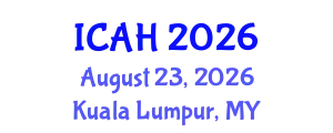 International Conference on Aerodynamics and Hydrodynamics (ICAH) August 23, 2026 - Kuala Lumpur, Malaysia