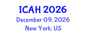 International Conference on Aerodynamics and Hydrodynamics (ICAH) December 09, 2026 - New York, United States
