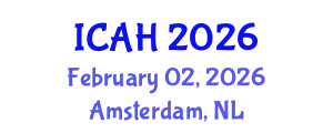 International Conference on Aerodynamics and Hydrodynamics (ICAH) February 02, 2026 - Amsterdam, Netherlands