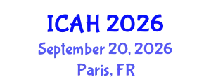 International Conference on Aerodynamics and Hydrodynamics (ICAH) September 20, 2026 - Paris, France