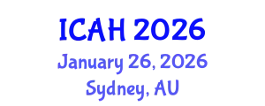 International Conference on Aerodynamics and Hydrodynamics (ICAH) January 26, 2026 - Sydney, Australia