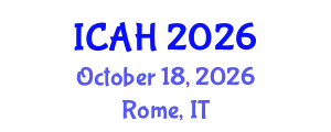 International Conference on Aerodynamics and Hydrodynamics (ICAH) October 18, 2026 - Rome, Italy