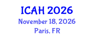 International Conference on Aerodynamics and Hydrodynamics (ICAH) November 18, 2026 - Paris, France