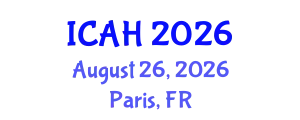 International Conference on Aerodynamics and Hydrodynamics (ICAH) August 26, 2026 - Paris, France