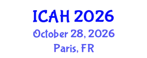 International Conference on Aerodynamics and Hydrodynamics (ICAH) October 28, 2026 - Paris, France
