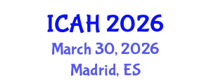 International Conference on Aerodynamics and Hydrodynamics (ICAH) March 30, 2026 - Madrid, Spain