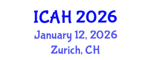 International Conference on Aerodynamics and Hydrodynamics (ICAH) January 12, 2026 - Zurich, Switzerland