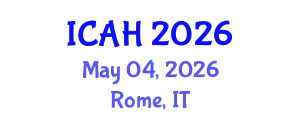 International Conference on Aerodynamics and Hydrodynamics (ICAH) May 04, 2026 - Rome, Italy