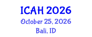 International Conference on Aerodynamics and Hydrodynamics (ICAH) October 25, 2026 - Bali, Indonesia