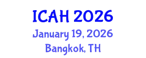 International Conference on Aerodynamics and Hydrodynamics (ICAH) January 19, 2026 - Bangkok, Thailand