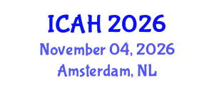 International Conference on Aerodynamics and Hydrodynamics (ICAH) November 04, 2026 - Amsterdam, Netherlands