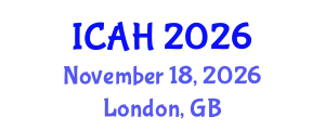 International Conference on Aerodynamics and Hydrodynamics (ICAH) November 18, 2026 - London, United Kingdom