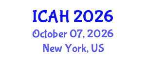 International Conference on Aerodynamics and Hydrodynamics (ICAH) October 07, 2026 - New York, United States