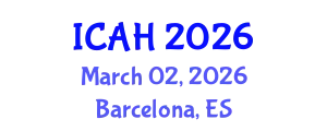 International Conference on Aerodynamics and Hydrodynamics (ICAH) March 02, 2026 - Barcelona, Spain