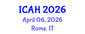 International Conference on Aerodynamics and Hydrodynamics (ICAH) April 06, 2026 - Rome, Italy