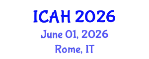 International Conference on Aerodynamics and Hydrodynamics (ICAH) June 01, 2026 - Rome, Italy