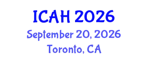 International Conference on Aerodynamics and Hydrodynamics (ICAH) September 20, 2026 - Toronto, Canada