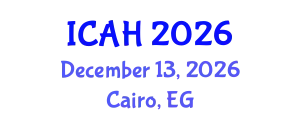 International Conference on Aerodynamics and Hydrodynamics (ICAH) December 13, 2026 - Cairo, Egypt