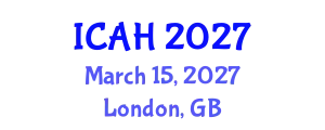 International Conference on Aerodynamics and Hydrodynamics (ICAH) March 15, 2027 - London, United Kingdom