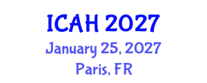 International Conference on Aerodynamics and Hydrodynamics (ICAH) January 25, 2027 - Paris, France