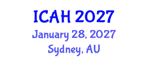 International Conference on Aerodynamics and Hydrodynamics (ICAH) January 28, 2027 - Sydney, Australia