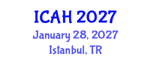 International Conference on Aerodynamics and Hydrodynamics (ICAH) January 28, 2027 - Istanbul, Turkey