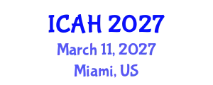 International Conference on Aerodynamics and Hydrodynamics (ICAH) March 11, 2027 - Miami, United States
