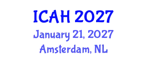 International Conference on Aerodynamics and Hydrodynamics (ICAH) January 21, 2027 - Amsterdam, Netherlands