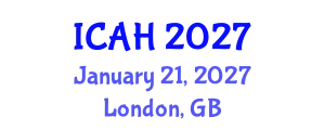 International Conference on Aerodynamics and Hydrodynamics (ICAH) January 21, 2027 - London, United Kingdom