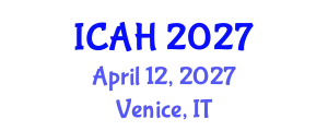 International Conference on Aerodynamics and Hydrodynamics (ICAH) April 12, 2027 - Venice, Italy