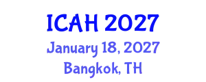 International Conference on Aerodynamics and Hydrodynamics (ICAH) January 18, 2027 - Bangkok, Thailand
