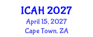 International Conference on Aerodynamics and Hydrodynamics (ICAH) April 15, 2027 - Cape Town, South Africa
